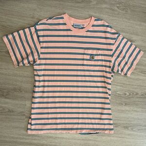 Men’s Carhartt WIP Striped T-Shirt Size Large